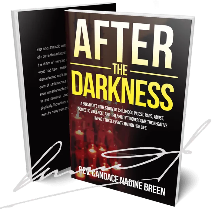 A signed copy of After the Darkness